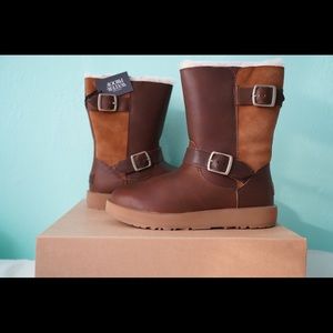 NWT Authentic Ugg Breida Waterproof Shearling Boot